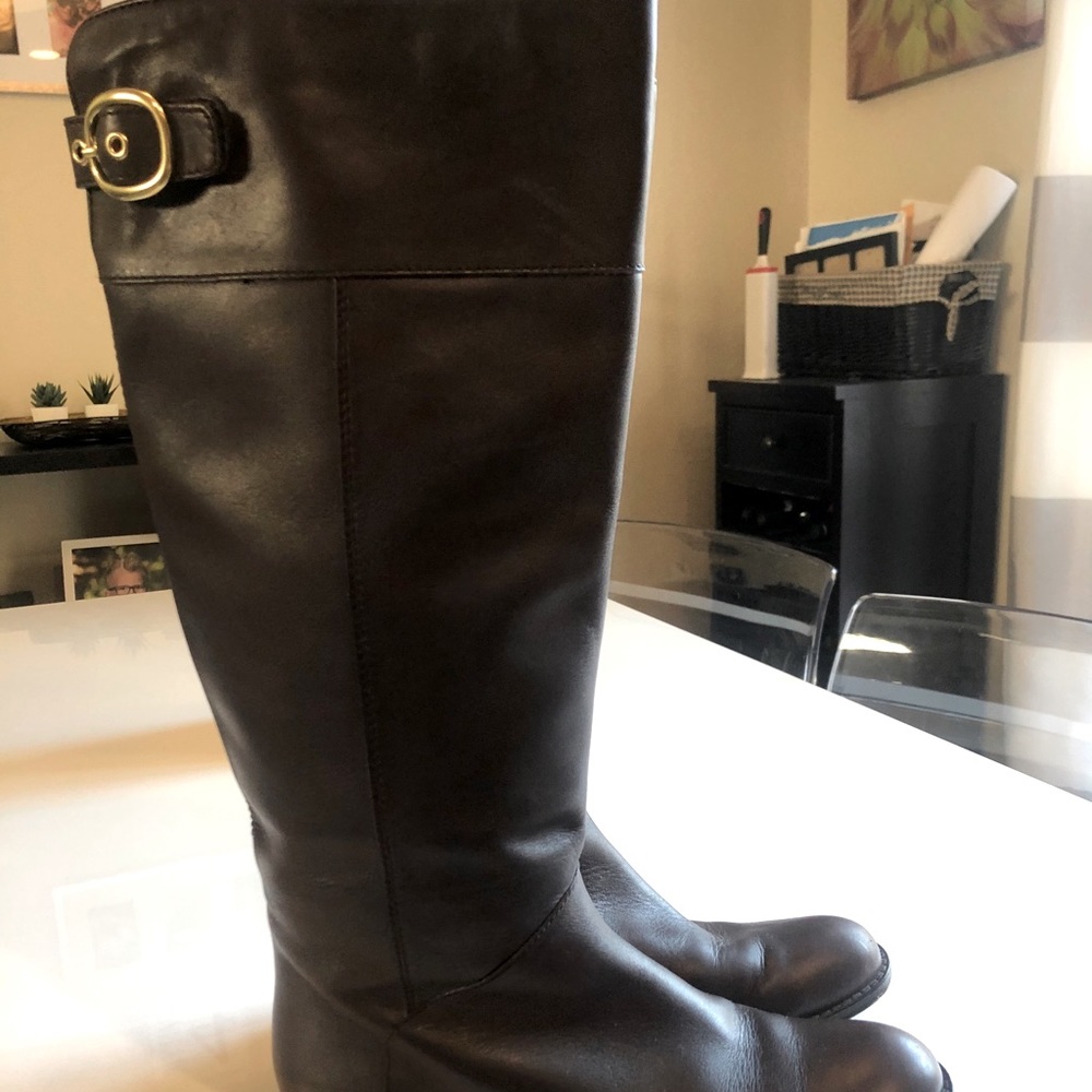 Coach riding boots
